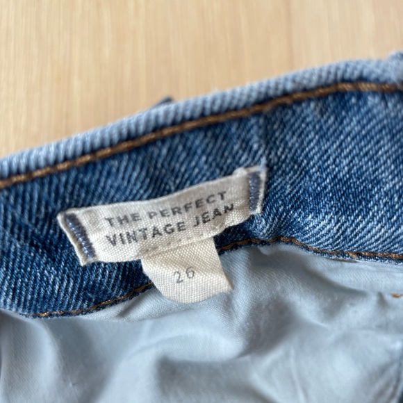 Madewell The Perfect Vintage Jean in Size 26 - Picture 8 of 8